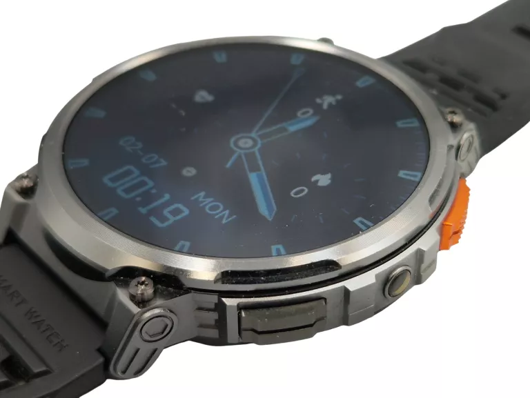 SMARTWATCH MĘSKI FV6-A 2 PASKI K66PRO KOMPLET