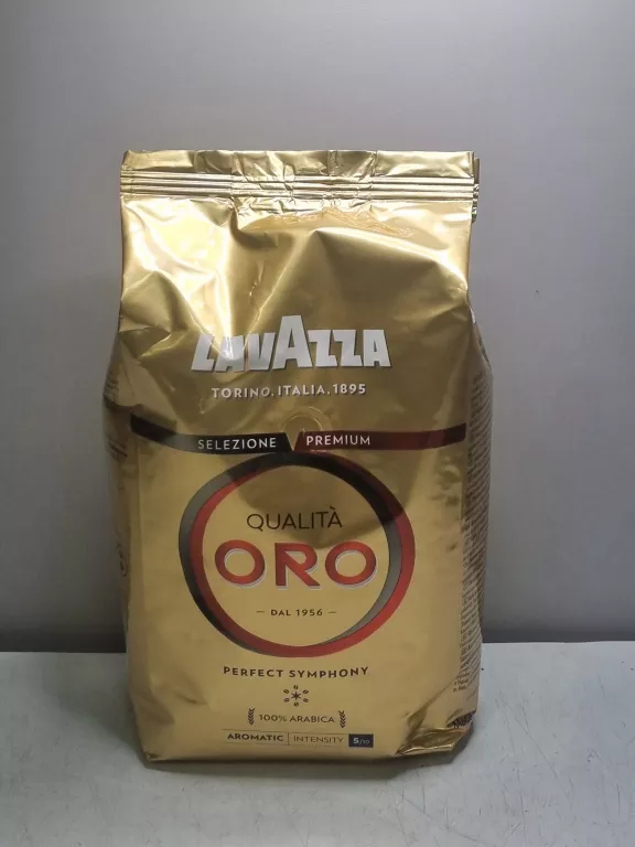 KAWA ZIARNISTA ARABICA LAVAZZA QUALITA ORO 1KG