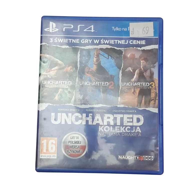 PS4 UNCHARTED KOLEKCJA NATANA DRAKEA