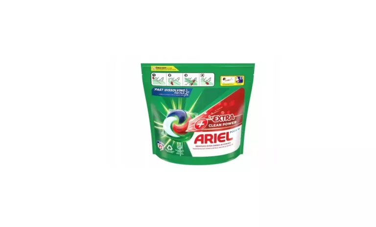 ORYGINALNE KAPSUŁKI DO PRANIA ARIEL EXTRA CLEAN 75SZT.