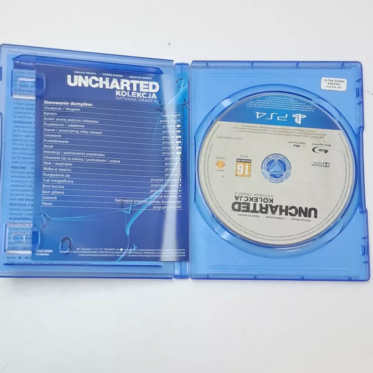 PS4 UNCHARTED KOLEKCJA NATANA DRAKEA