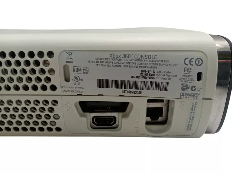 KONSOLA XBOX 360 ELITE 120GB ZESTAW