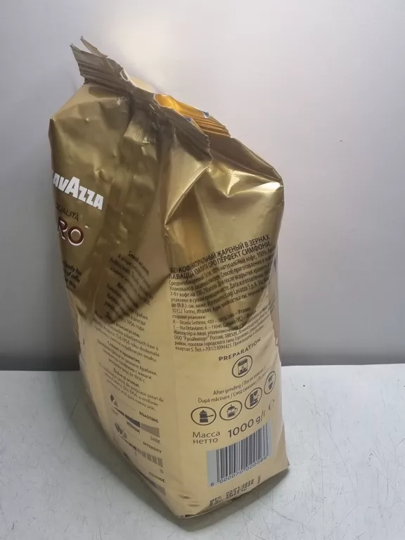 KAWA ZIARNISTA ARABICA LAVAZZA QUALITA ORO 1KG