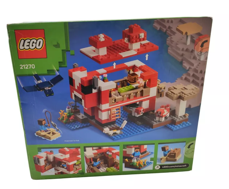 LEGO MINECRAFT 21270 MINECRAFT 21270 DOMEK DLA PTAKÓW WRON