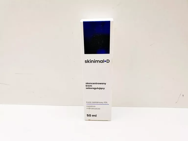 SKINIMAL D, SKONCENTROWANY KREM SEBOREGULUJĄCY, 50 ML