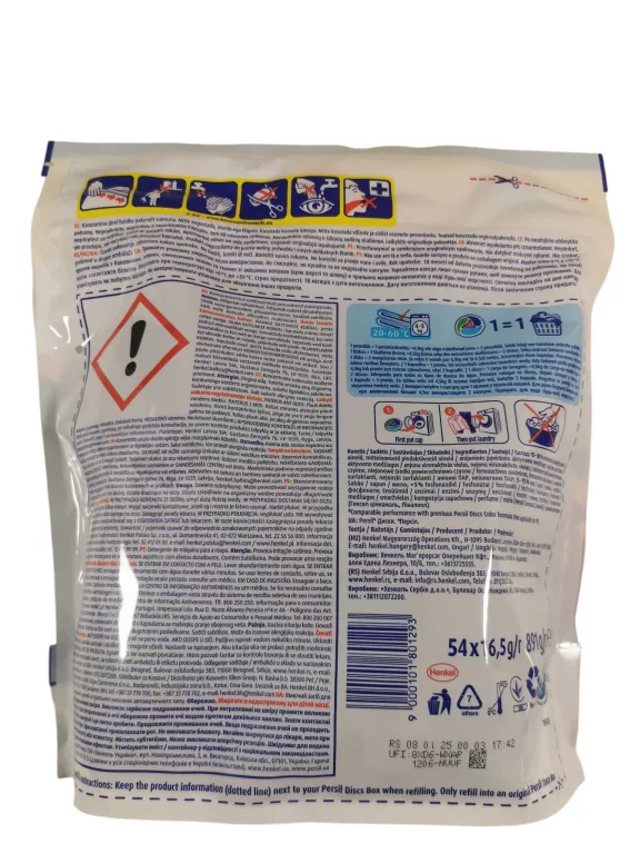 PERSIL KAPSUŁKI DISCS 54 SZT. COLOR
