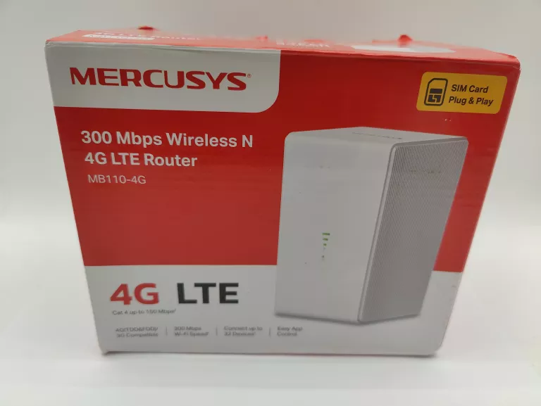 ROUTER TP-LINK 4G LTE WIFI N300 MB110-4G