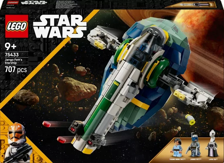 LEGO STAR WARS STATEK JANGO FETTA, ZABAWKA KONSTRUKCYJNA 75433