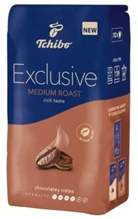 KAWA ZIARNISTA TCHIBO EXCLUSIVE MEDIUM ROAST 1KG
