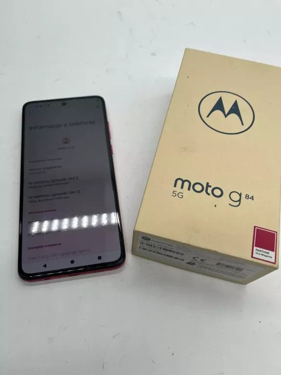 TELEFON MOTOROLA G84 256+12GB PANTONE VIVA MAGENTA