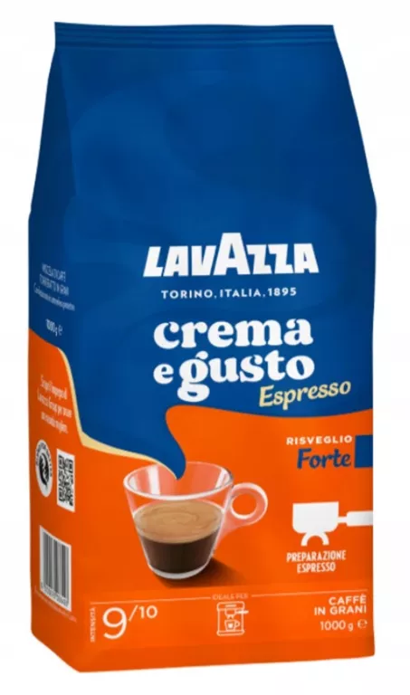 KAWA ZIARNISTA MIESZANA LAVAZZA CREMA E GUSTO FORTE 1000 G
