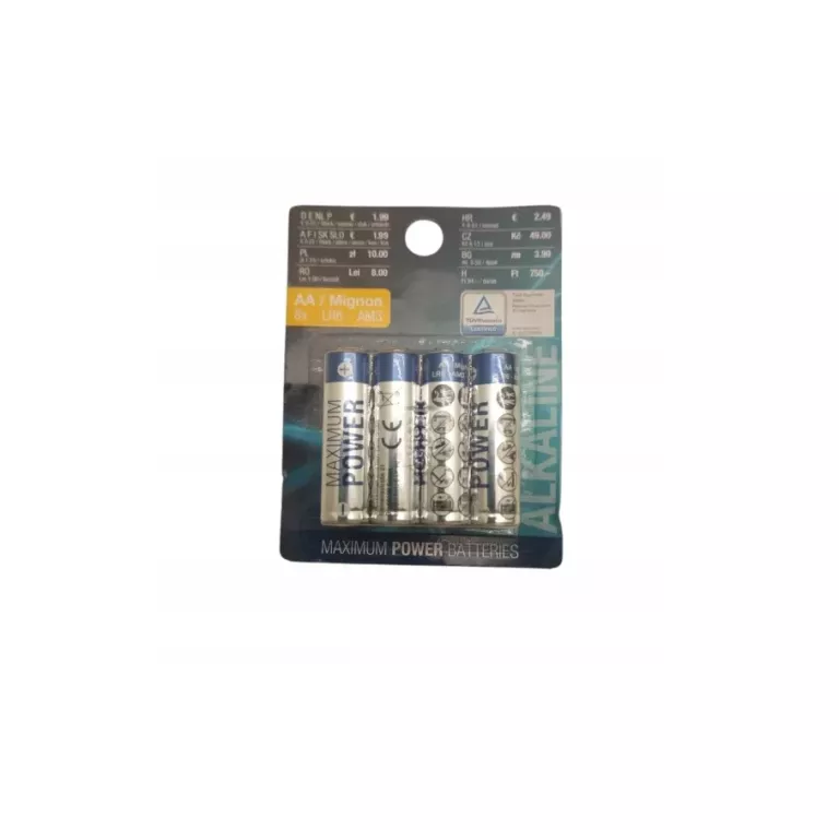 BATERIE AA 8 SZTUK BLISTER - MIGNON