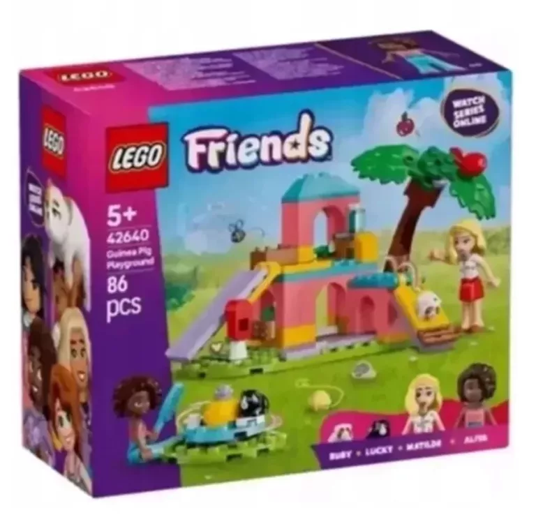 LEGO FRIENDS 42640 PRZYJACIELE 42640 PLAC ZABAW DLA ŚWINEK MORSKICH