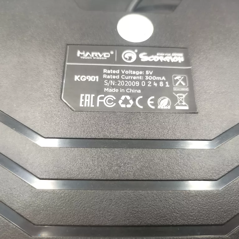 KLAWIATURA MECHANICZNA MARVO KG901