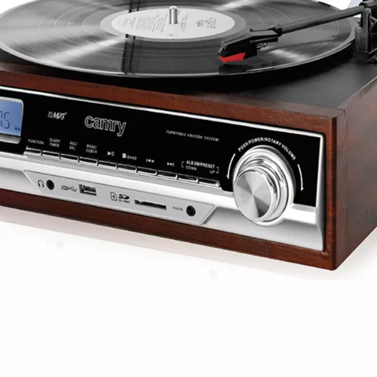 GRAMOFON Z RADIEM I BLUETOOTH CAMRY