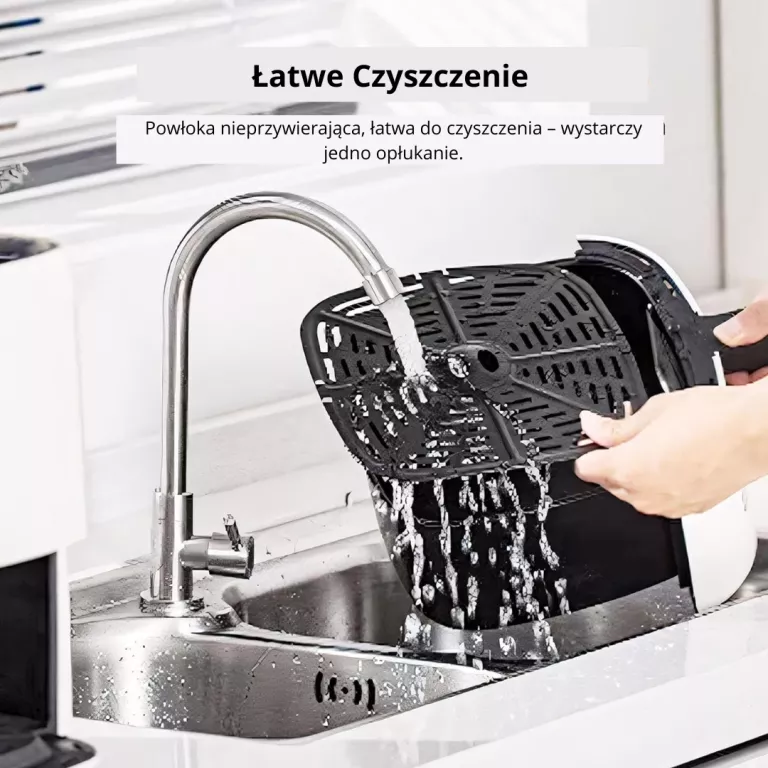 FRYTKOWNICA ADM DOUBLE AIR FRYER – 2 KOSZE 8L
