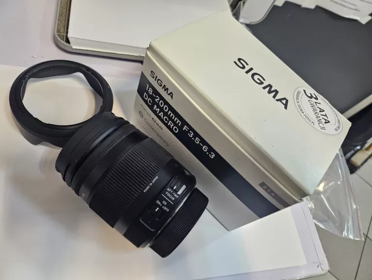 SIGMA 18-200MM F3.5-6.3 C DC MACRO OS HSM NIKON