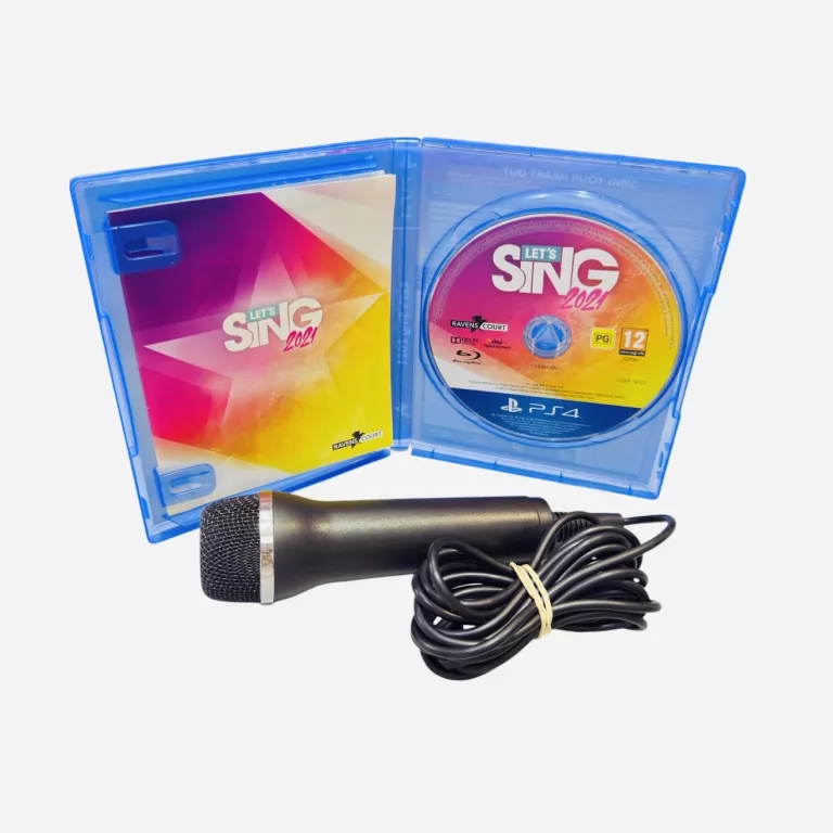 GRA LET'S SING 2021 NA PS4 + MIKROFON