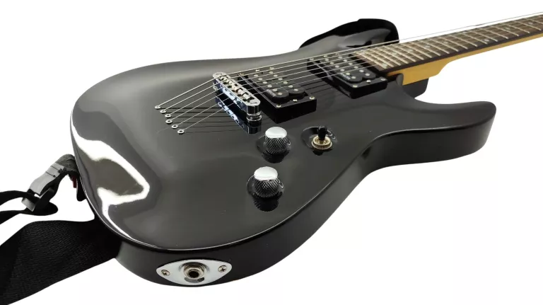 SCHECTER OMEN 6 GLOSS BLACK GITARA ELEKTRYCZNA