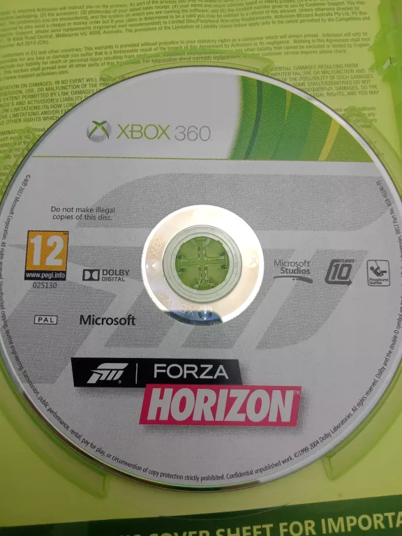 GRA NA XBOX 360 FORZA HORIZON