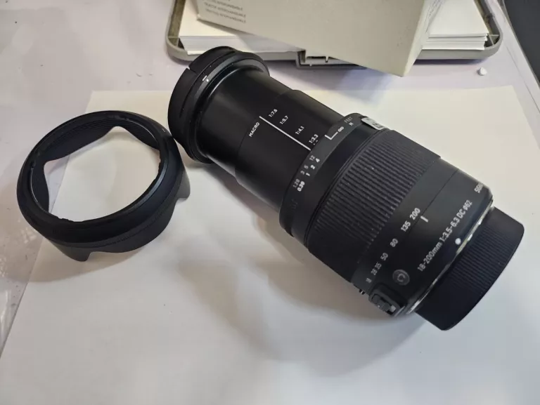 SIGMA 18-200MM F3.5-6.3 C DC MACRO OS HSM NIKON