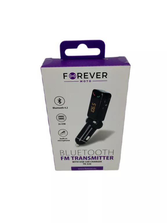 TRANSMITER FM BLUETOOTH FOREVER TR-320