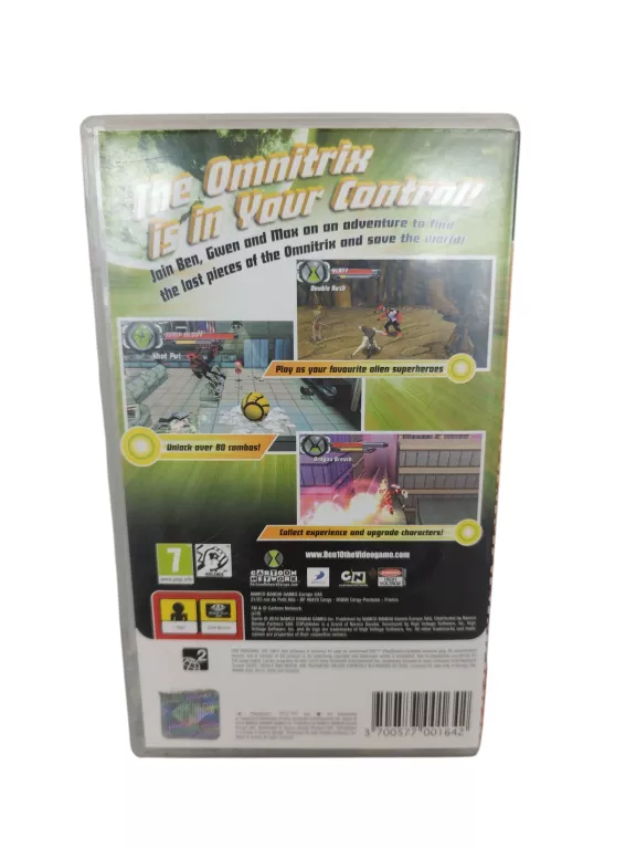 GRA PSP BEN 10 PROTECTOR OF EARTH