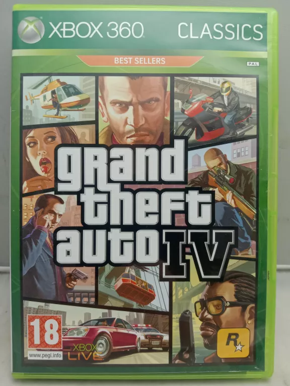 GRA NA XBOX 360 GTA 4
