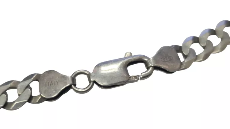 SREBRNY ŁAŃCUSZEK 925 PANCERKA 52CM 26,78G