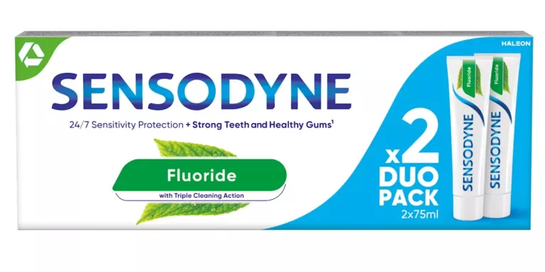SENSODYNE DUO PACK 2X75ML FLUORIDE