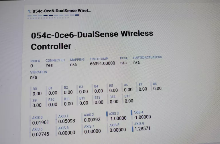 PAD SONY PS5 CFI-ZCT1W !TYŁ WYAPLONY!