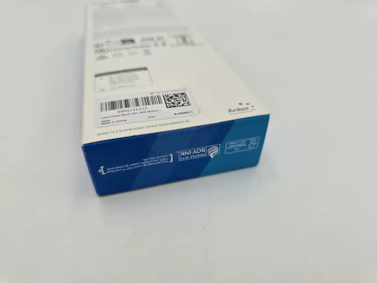 POWERBANK ANKER ZOLO 10000 MAH A1680 30W Z KABLEM USB-C I LIGHTNING MFI