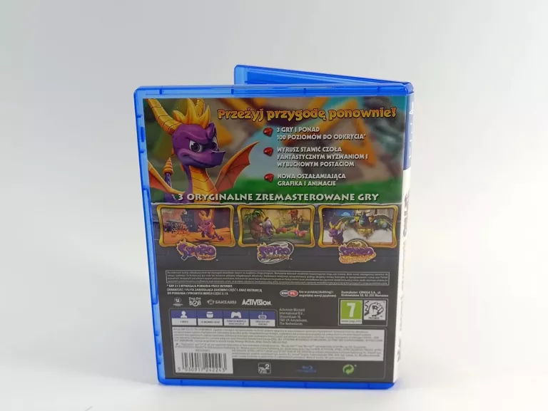 GRA NA PS4 SPYRO REIGNITED TRILOGY