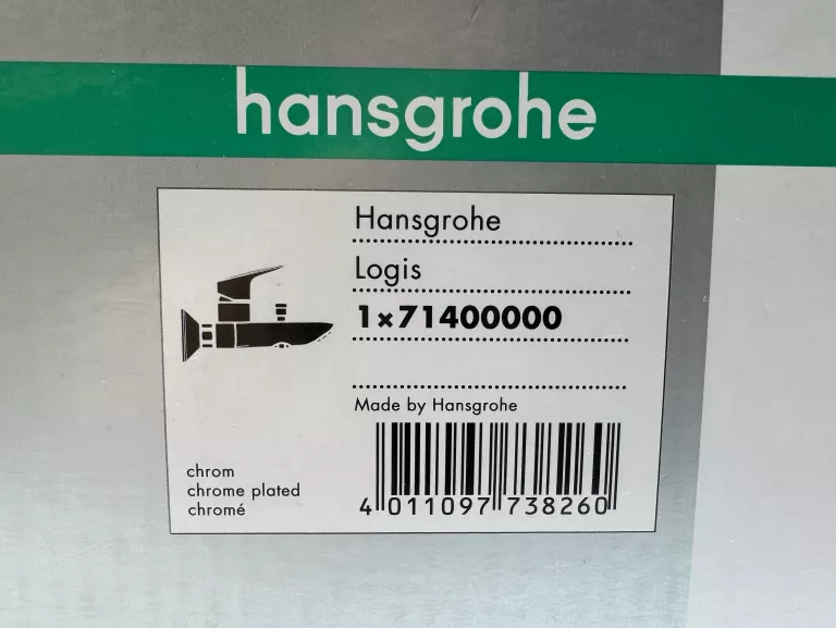 LOGIS HANDGROHE BATERIA UMYWALKA KOMPLET