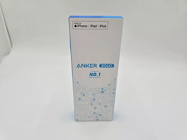 POWERBANK ANKER ZOLO 10000 MAH A1680 30W Z KABLEM USB-C I LIGHTNING MFI