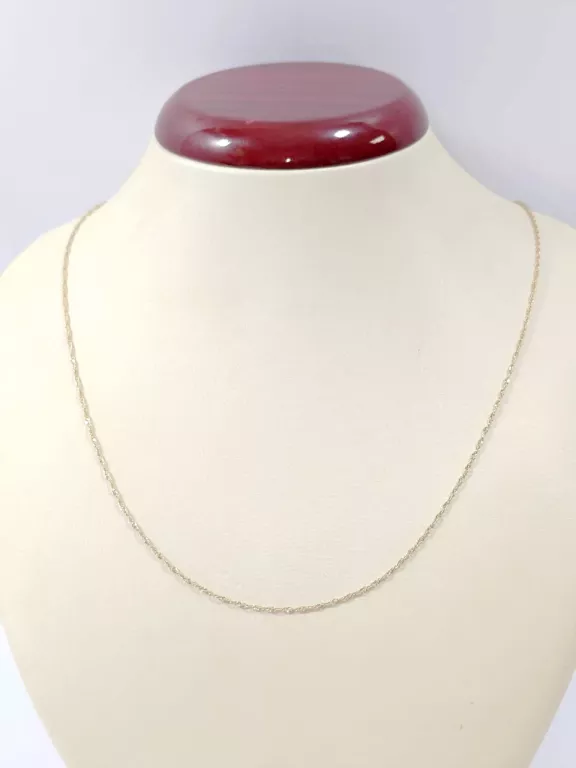 ZŁOTY ŁAŃCUSZEK SINGAPUR 1,47G 585 52CM