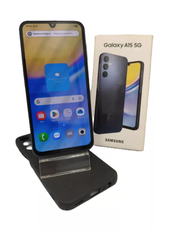 TELEFON SAMSUNG GALAXY A15 5G 128GB PUDĘŁKO,ETUI
