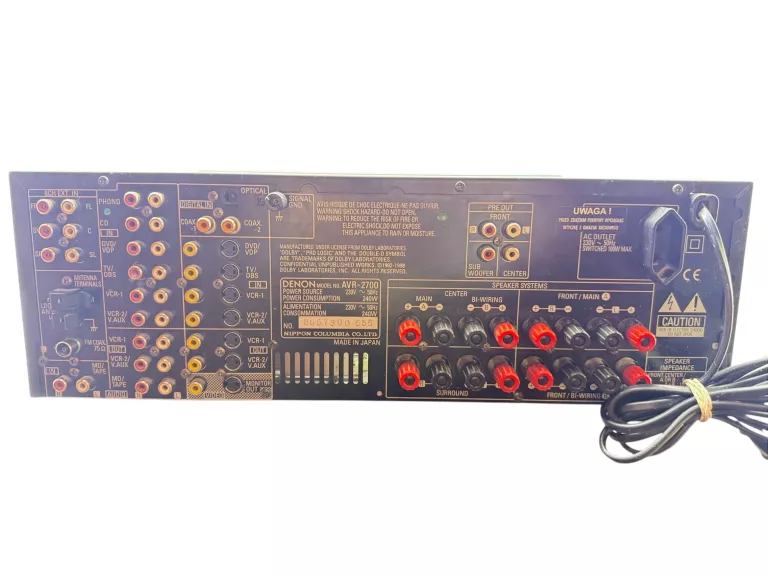 AMPLITUNER DENON AVR-2700