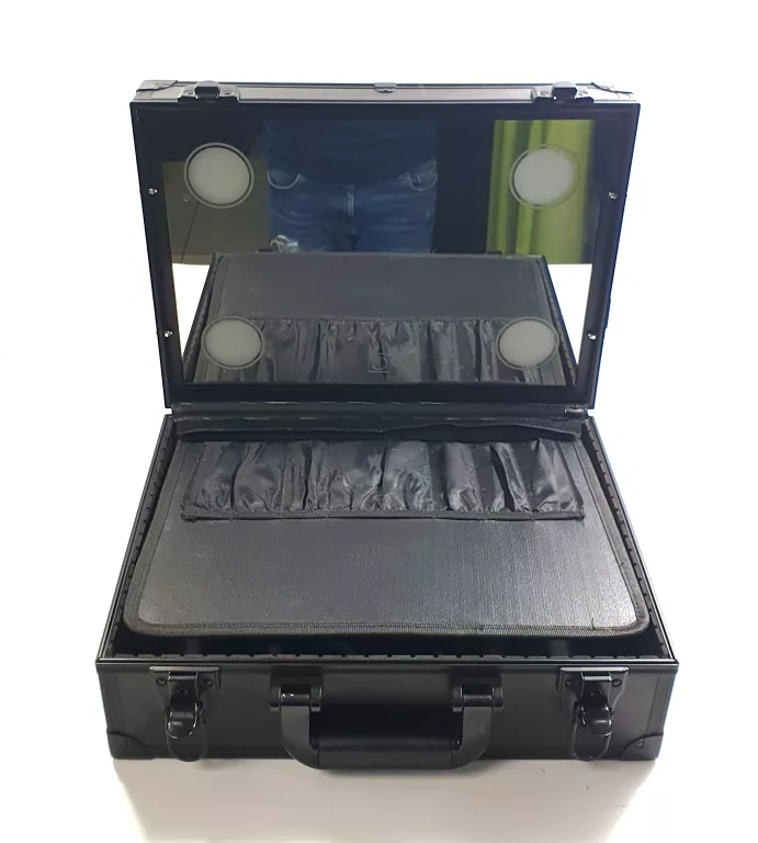 KUFER WALIZKA DO MAKIJAŻU OŚWIETLENIE LED MAKE-UP
