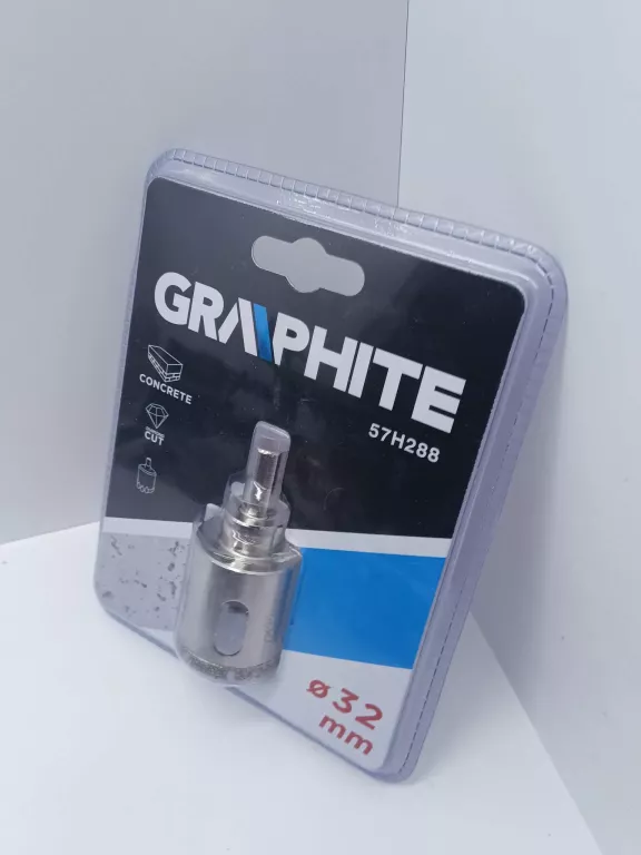 WIERTŁO DIAMENTOWE DO GRESU 32 MM GRAPHITE