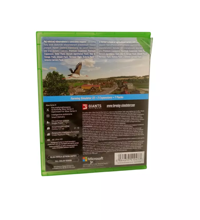 FARMING SIMULATOR 22 PREMIUM EDITION XBOX ONE PUDEŁKOWA