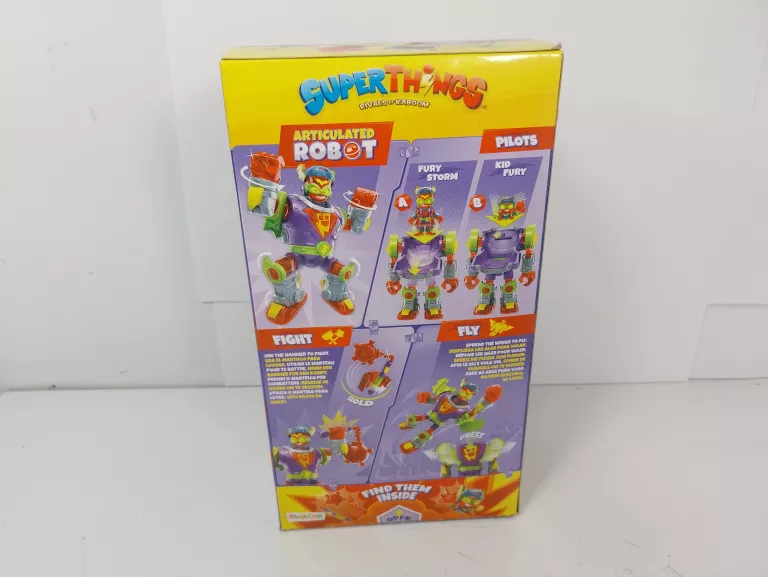 SUPER THINGS SUPERROBOT FURY STORM