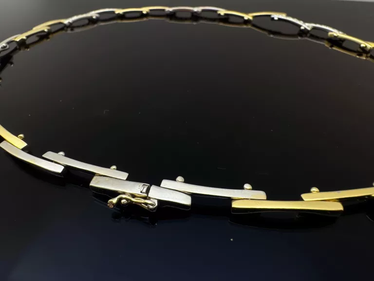 WIDOWISKOWA ZŁOTA KOLIA 585 27,18G 43CM