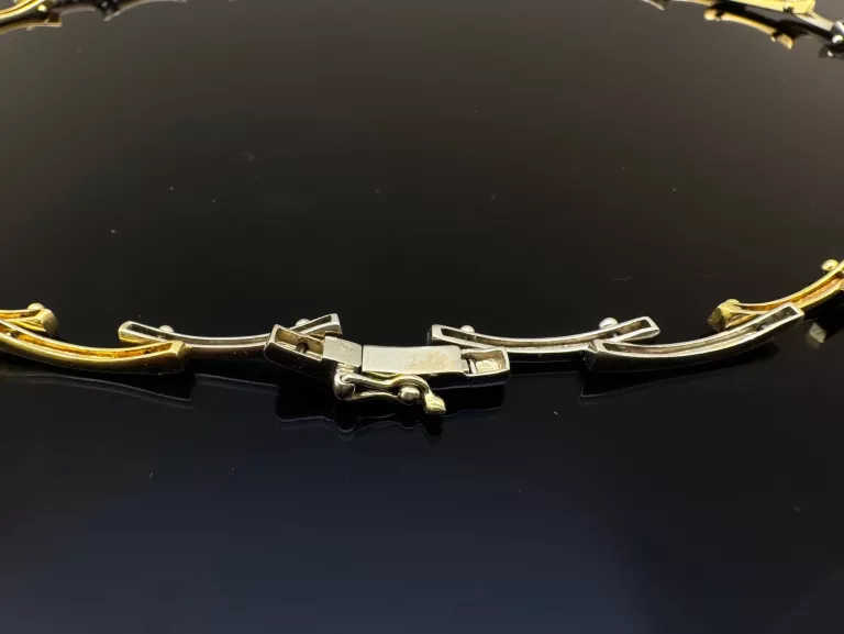 WIDOWISKOWA ZŁOTA KOLIA 585 27,18G 43CM