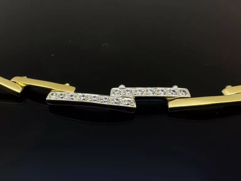 WIDOWISKOWA ZŁOTA KOLIA 585 27,18G 43CM