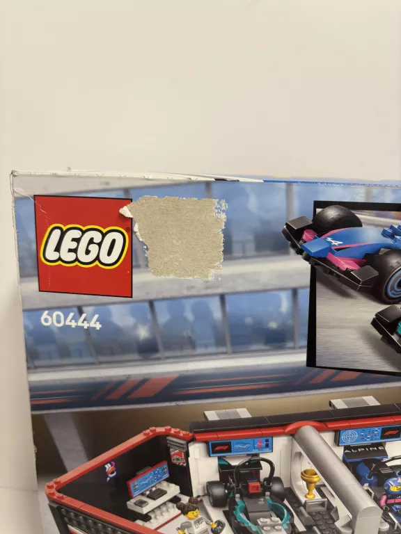 KLOCKI LEGO F1 GARAŻ MERCEDES-AMG I ALPINE LEGO60444