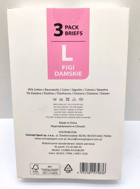 lonsdale-figi-damskie-l-3-pack-bawelniane-majtki-czarne-szare-roz-ean-gtin-4255581575836