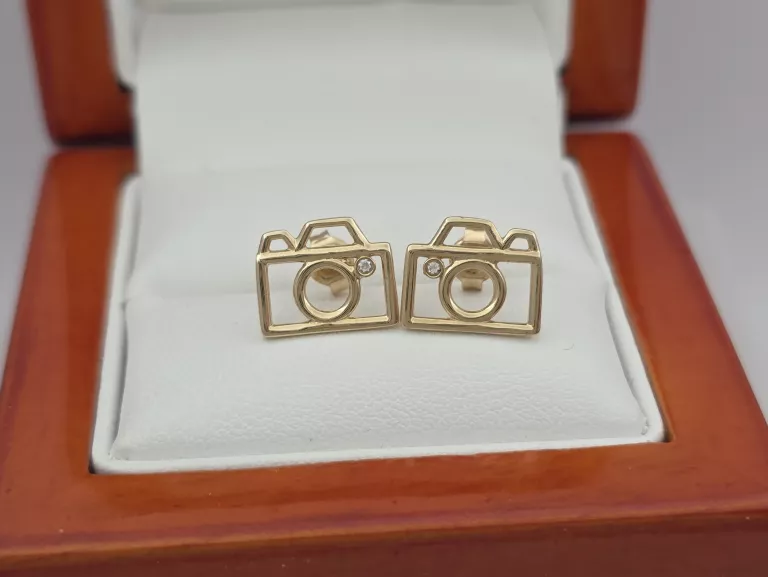 zlote-kolczyki-z-cyrkoniami-aparaty-fotograficzne-585-14k-145g-karmelicka-45a-krakow