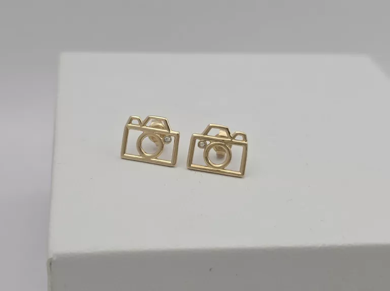 zlote-kolczyki-z-cyrkoniami-aparaty-fotograficzne-585-14k-145g-rodzaj-zapiecia-2207-4