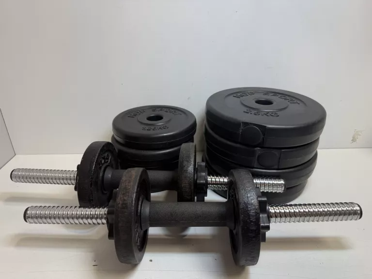ZESTAW HANDLI ŻELIWNYCH 15KG